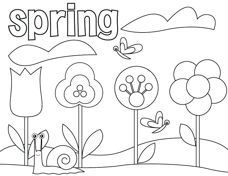 792x612 Christmas Coloring Pages Preschool Ers Christmas Tree Coloring