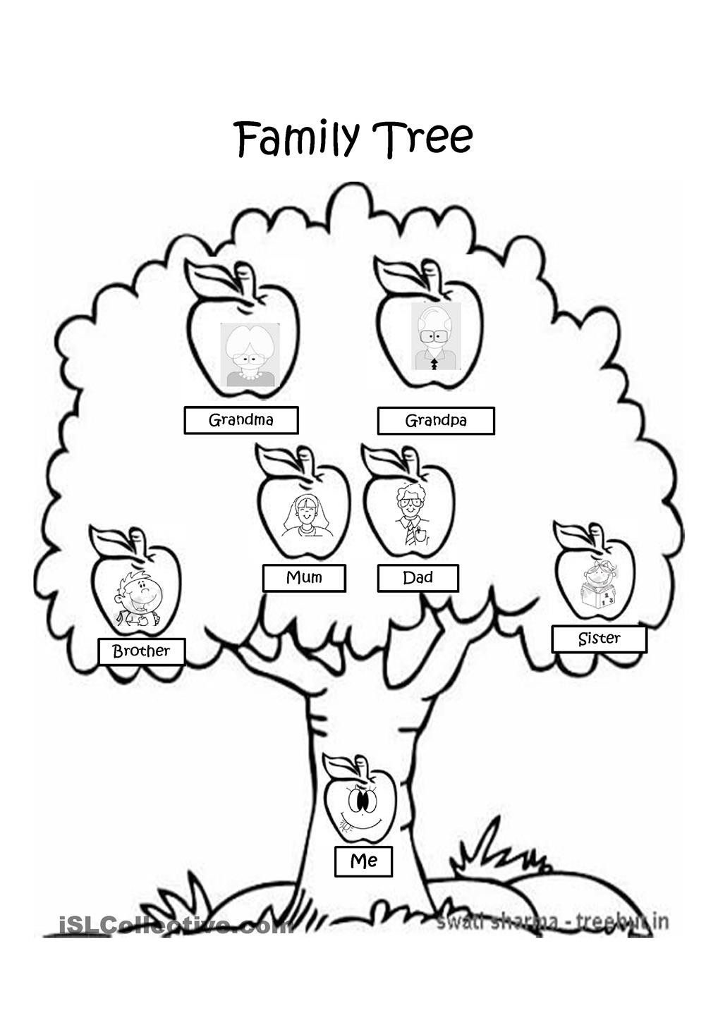 1018x1440 Printable Tree Coloring Pages For Preschoolers Magnificent Page