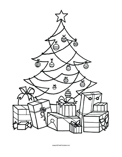 467x604 Free Printable Christmas Tree Coloring Pages Free Printable Tree