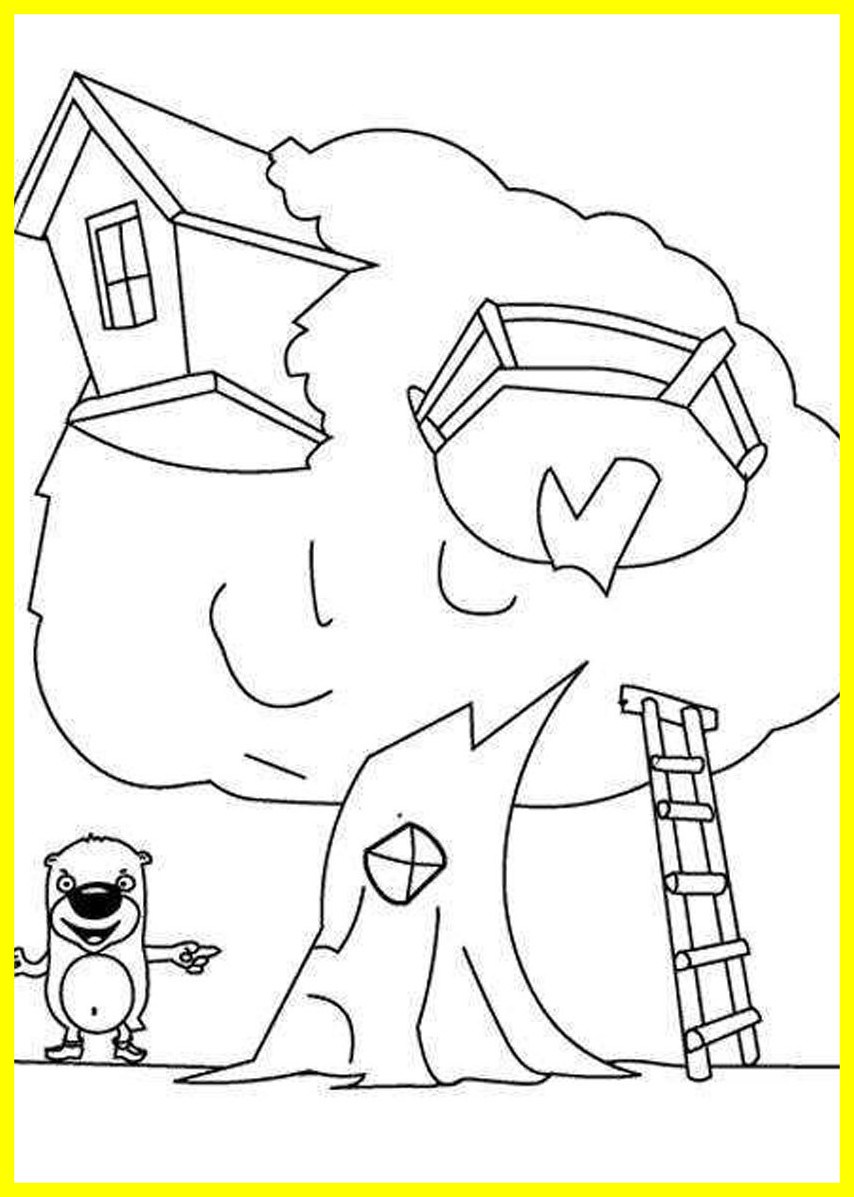 854x1197 The Best Tree House Coloring Pages Of Magic Trends And Number