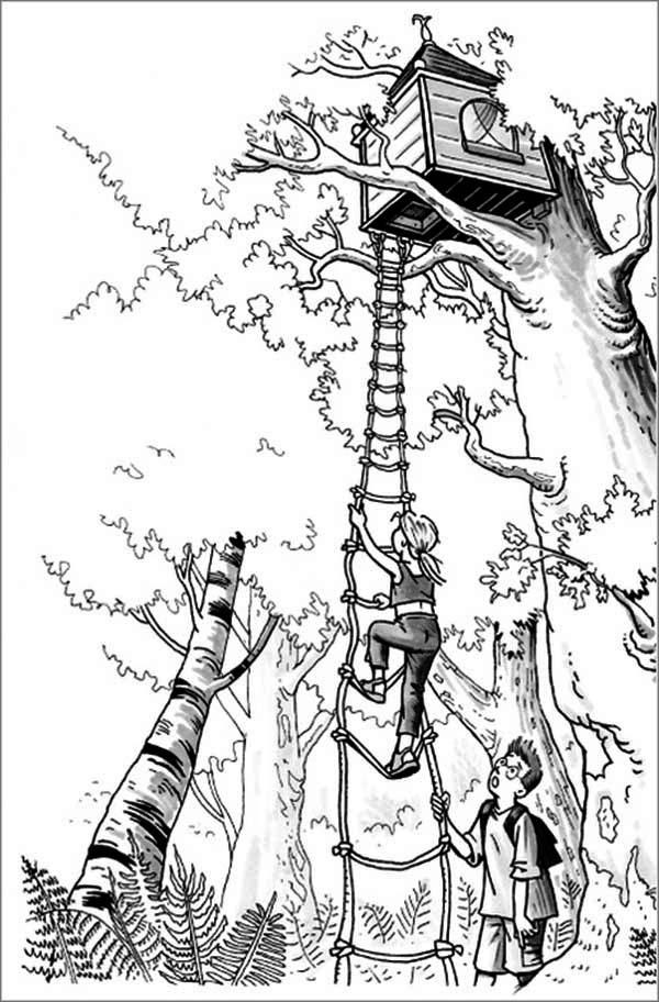 600x912 Tasty Magic Tree House Coloring Pages Printable For Fancy Kids N