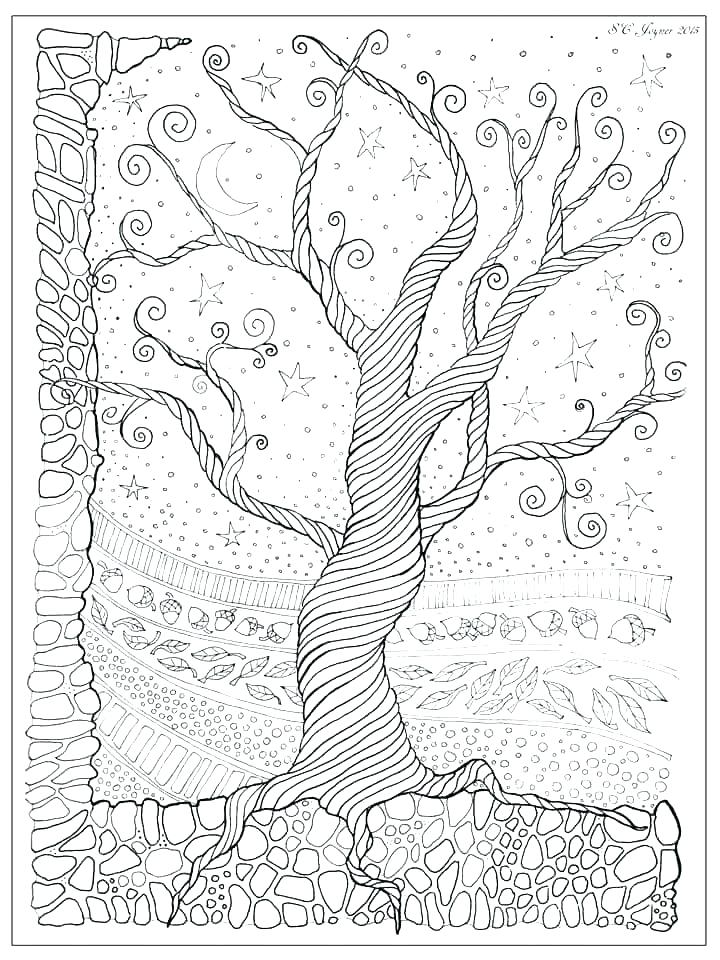 720x960 Tree Of Life Coloring Pages Coloring Pages Tree Trees Coloring