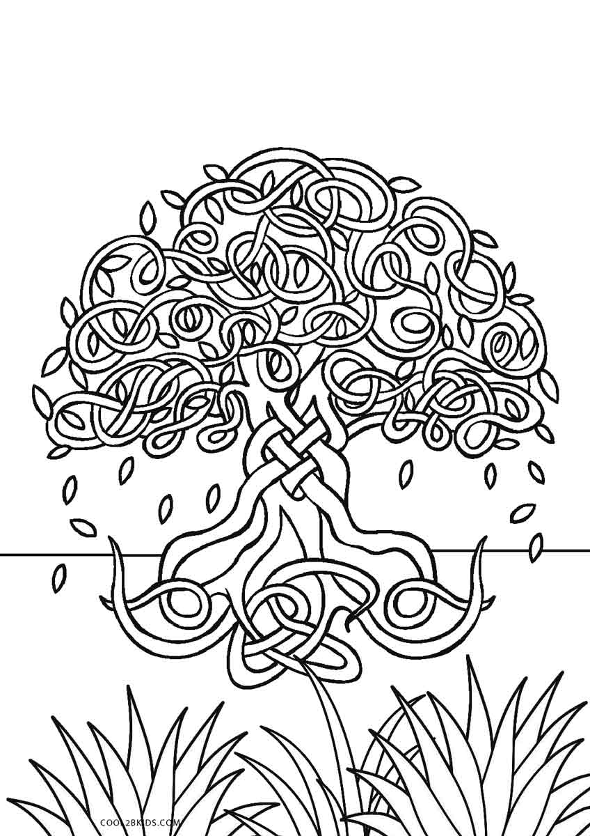 848x1200 Free Printable Tree Coloring Pages For Kids Cool2bkids