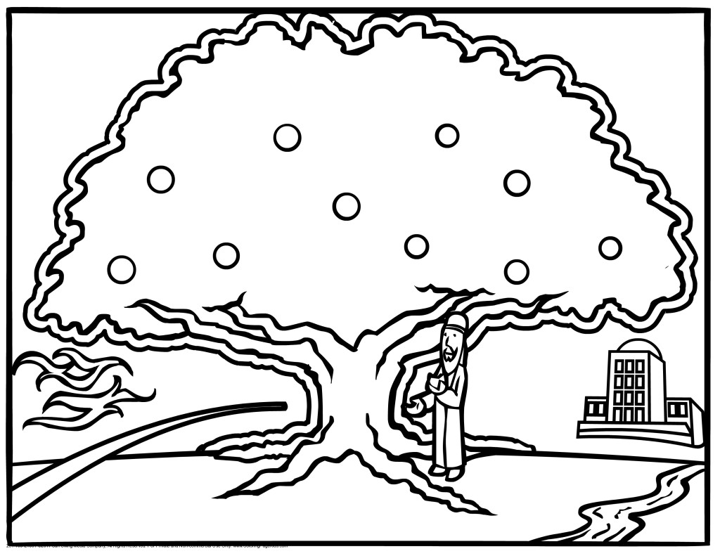 1024x791 Tree Of Life Coloring Pages