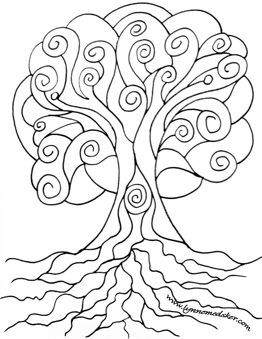 850x1100 Tree Of Life Coloring Pages New Free Coloring Pages Of Mandala