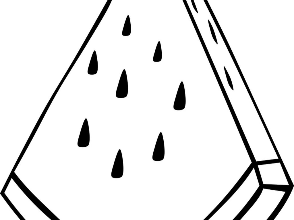 1024x768 I Love Watermelon Fruit Coloring Pages Fruits Printable Kids Cute