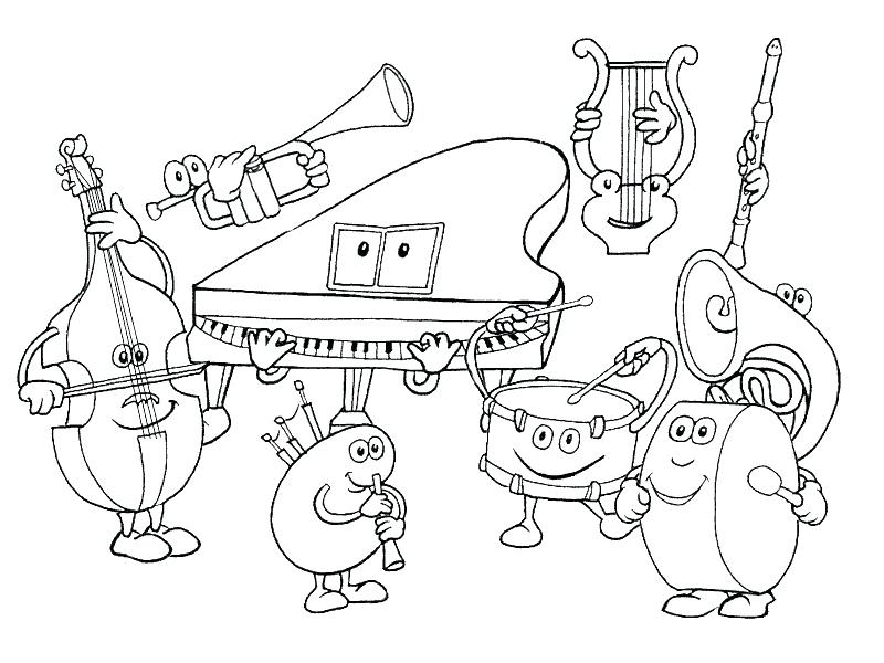 800x600 Instrument Coloring Pages Triangle Coloring Page Triangle