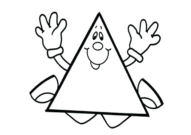 640x452 Triangle Coloring Page Triangle Coloring Page Triangle Instrument