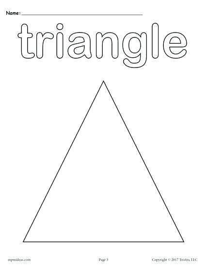 425x550 Triangle Coloring Pages Minimalist Coloring Pages Shapes Best