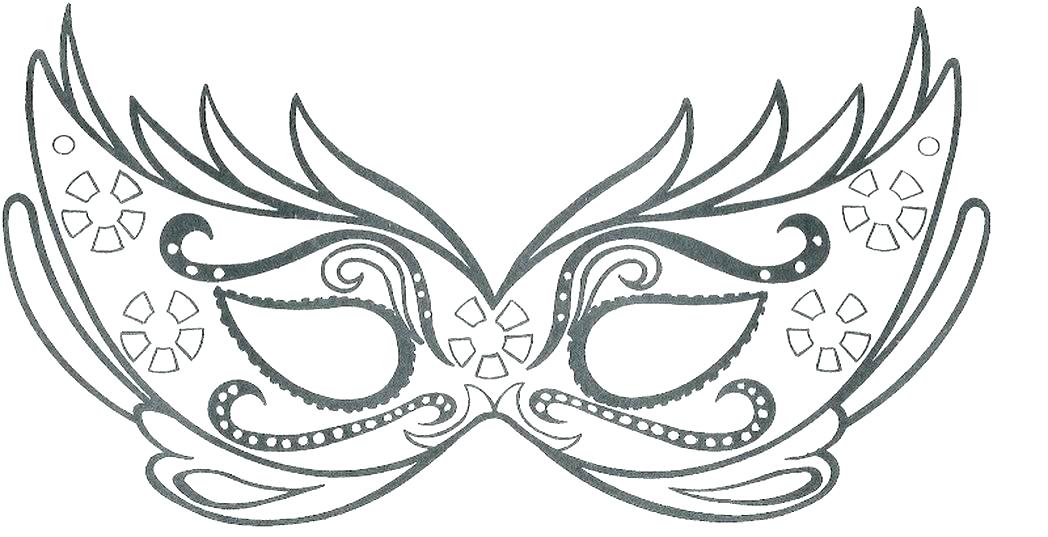 1048x537 African Mask Coloring Pages Mask Coloring Pages Skillful Design