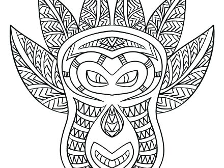 440x330 African Masks Coloring Pages Amazing Masks Coloring Pages Free