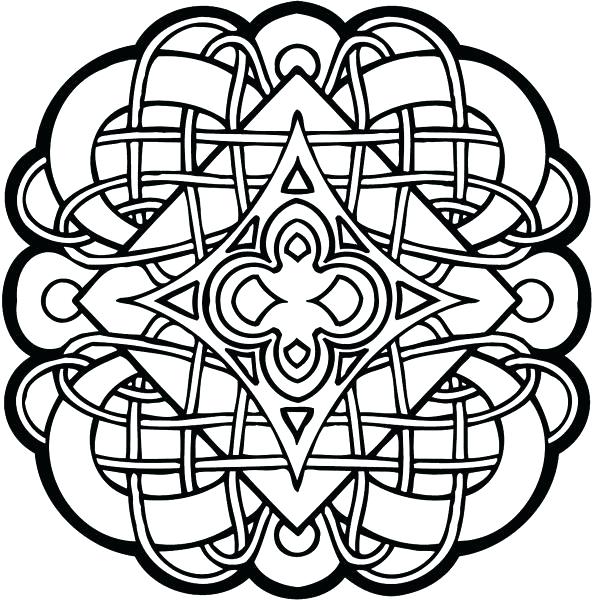 593x600 Celtic Designs Coloring Pages Reward Tribal Coloring Pages Full