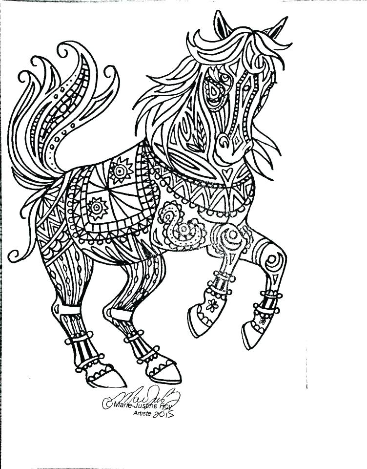 752x960 Tribal Coloring Pages Tribal Elephant Coloring Pages For Adults