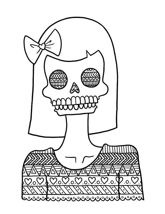 570x737 Tribal Coloring Pages