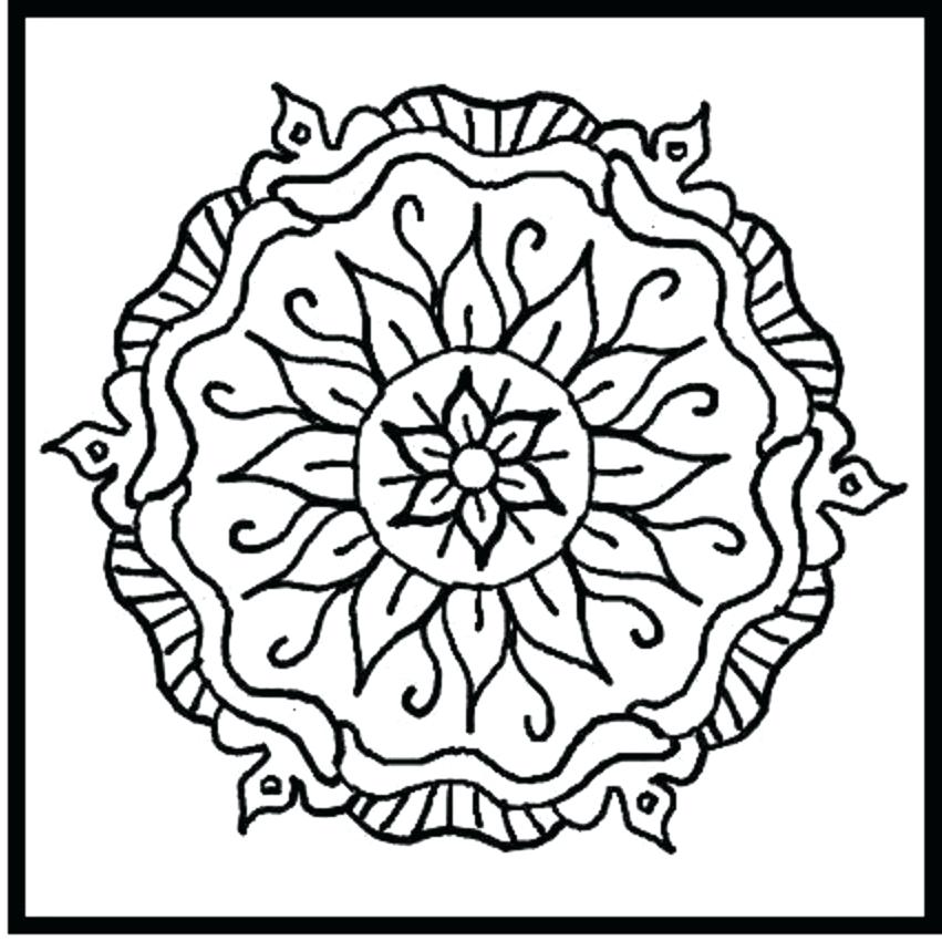 851x850 Tribal Designs Coloring Pages Best