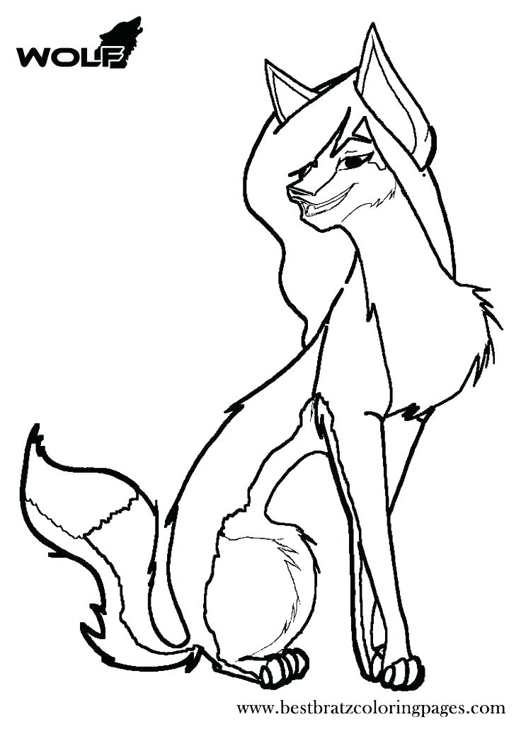 736x1030 Pictures Of Baby Wolves To Color Wolves For Coloring Wolf Coloring
