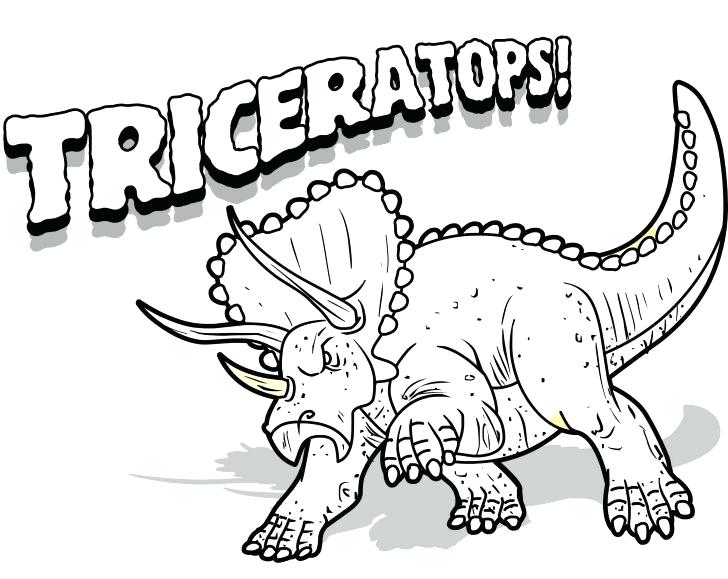 728x579 Triceratops Coloring Page Tyrannosaurus Coloring Pages Triceratops