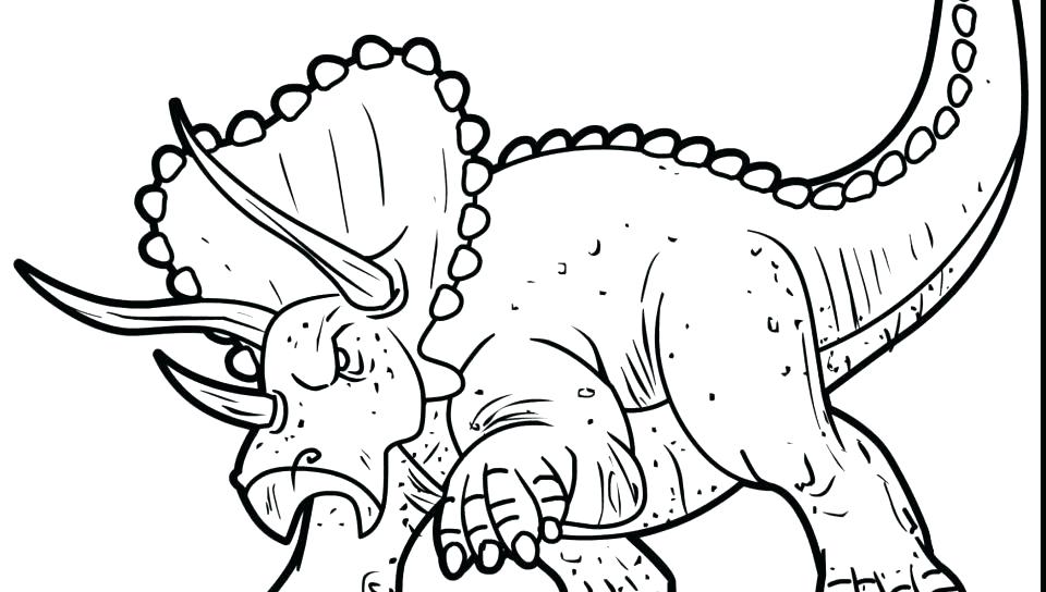 960x544 Triceratops Coloring Pages Good Printable Triceratops Coloring
