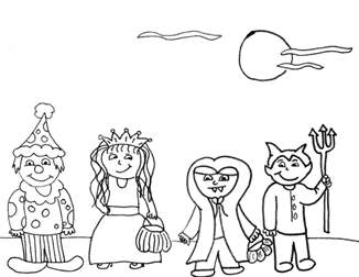 326x252 Free Fall, Halloween Amp Thanksgiving Coloring Pages From Craft Elf