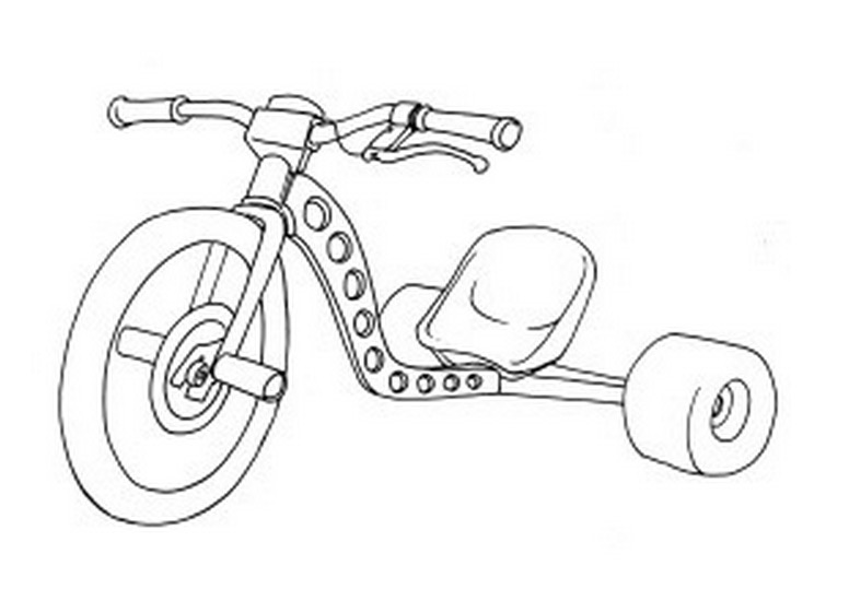 776x550 Drift Trike Coloring Page Amp Coloring Book
