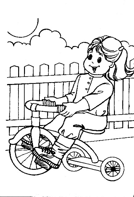 435x638 Girls Coloring Page