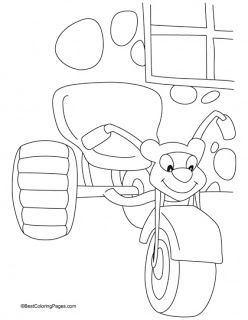 248x320 Tricycle Coloring Pages Kids Coloring Pages