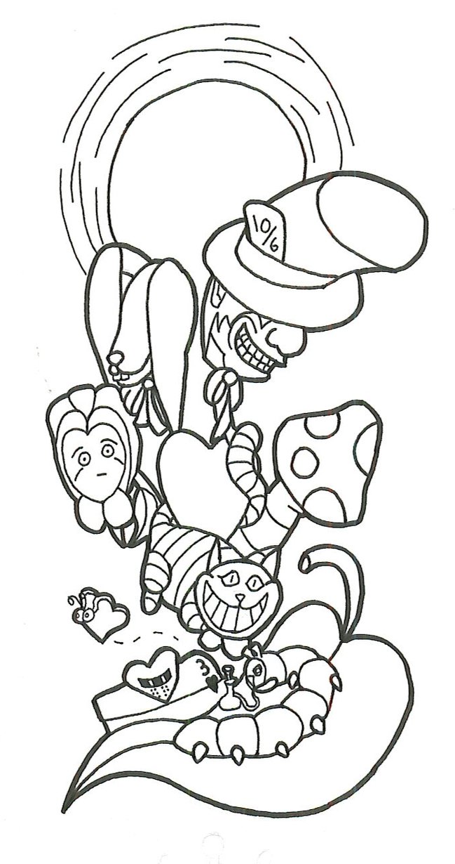 649x1230 Alice In Wonderland Coloring Pages On Cheshire Cat