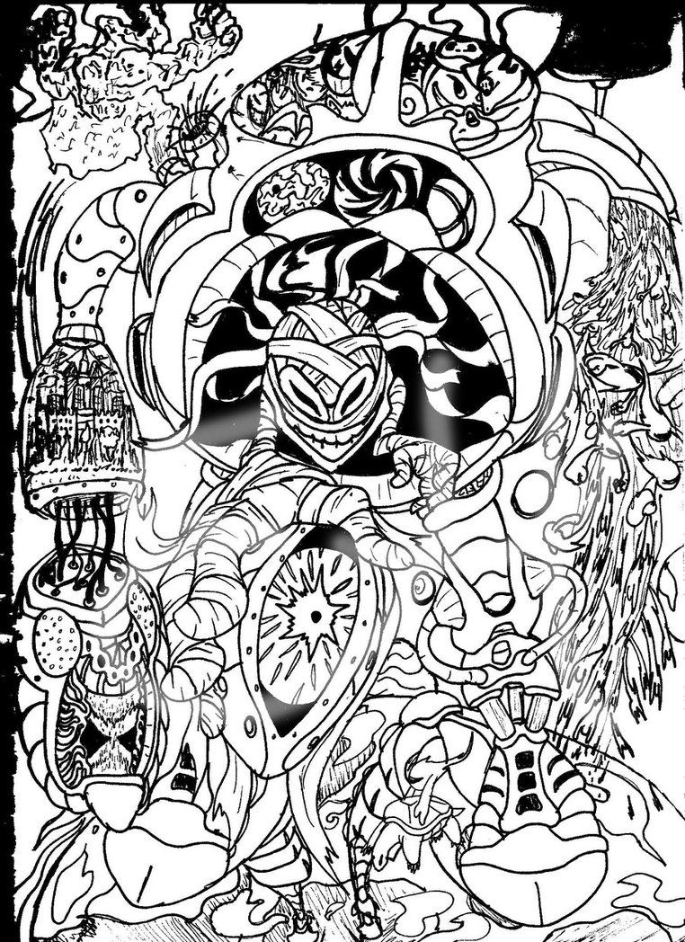 762x1048 Image Result For Trippy Printable Coloring Pages Camp Garbabge