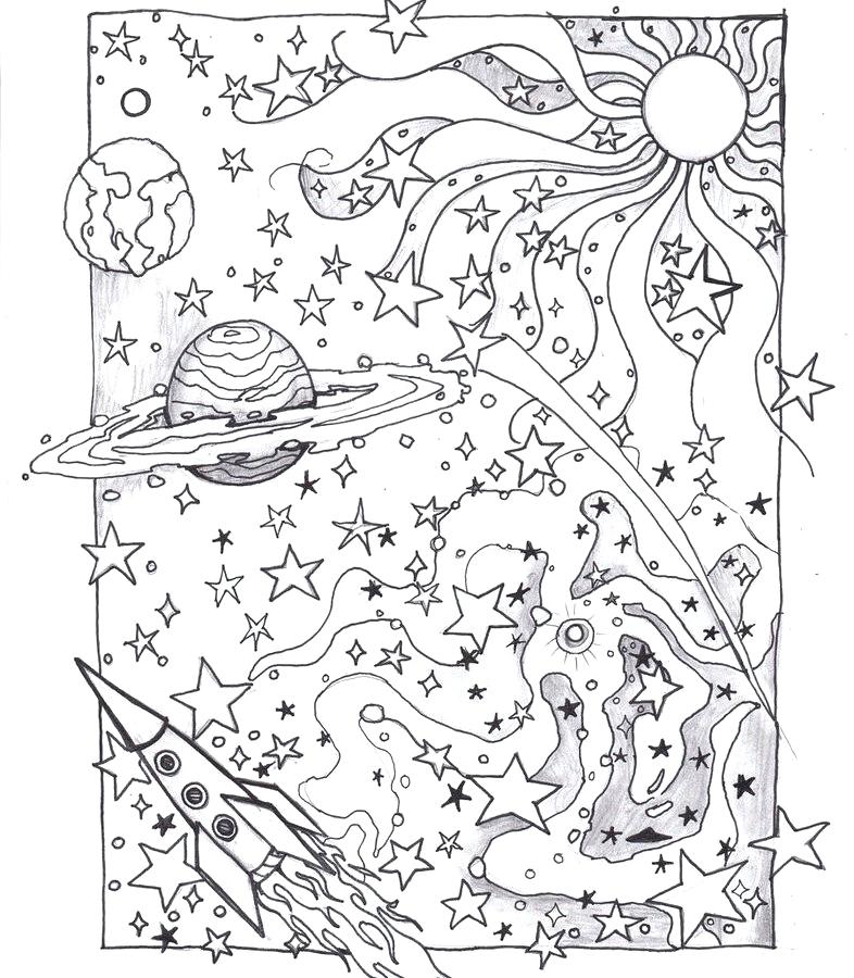 786x900 Sweet Psychedelic Coloring Pages Artistic Printable Adult Peace