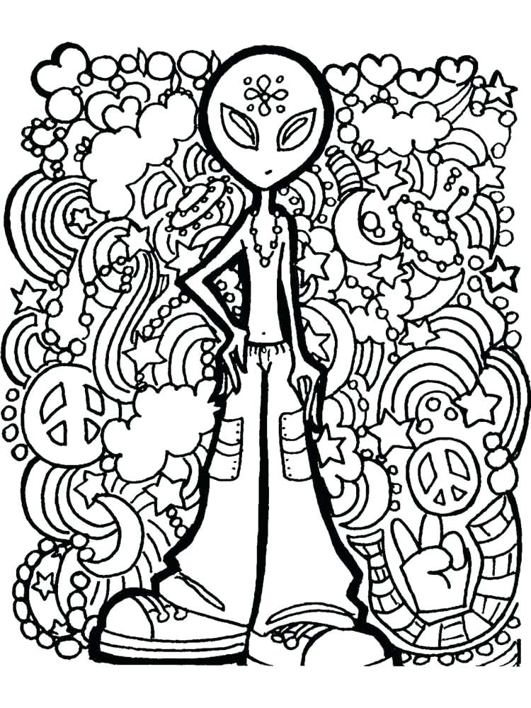 750x1000 Psychedelic Coloring Pages Psychedelic Coloring Pages Adult 3