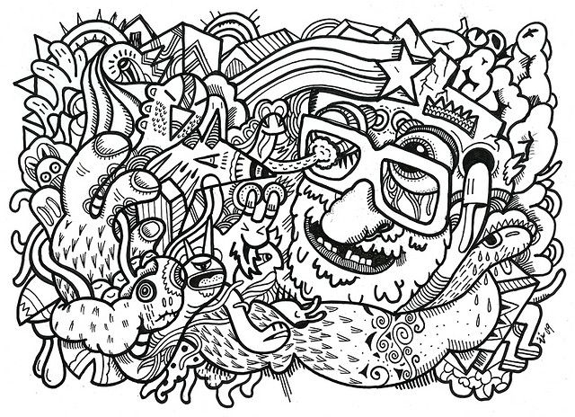 640x464 Latest Psychedelic Coloring Pages For Adults Diy Coloring Page