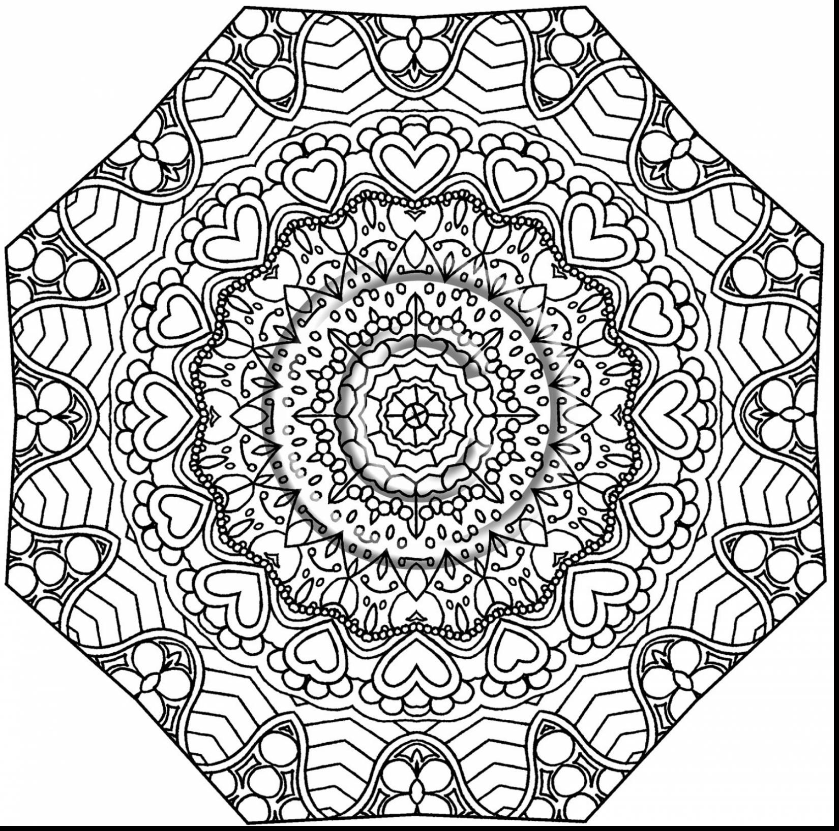 1650x1636 Trippy Coloring Pages Mushrooms To Print
