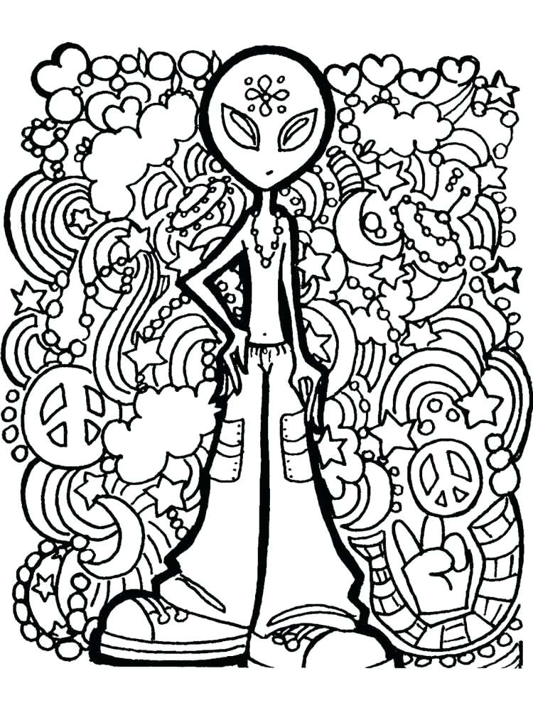 750x1000 Coloring Pages And Coloring Books. Psychedelic Coloring Pages