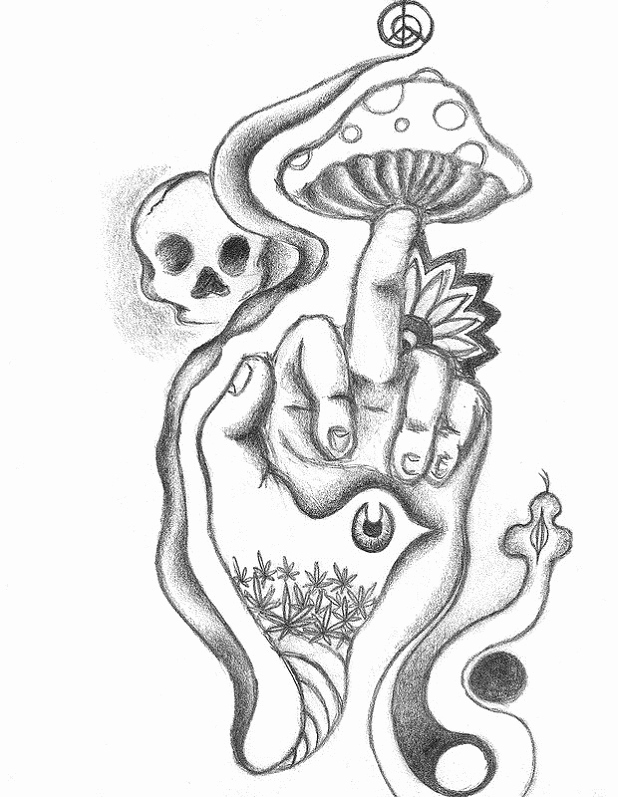 618x797 Trippy Shroom Coloring Pages Ohmygirl.us