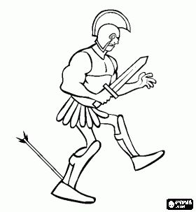 280x303 22 Best Ancient Greece Coloring Book Images