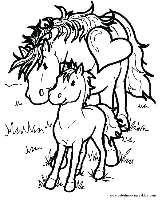 527x656 Coloring Page Of Horse Horse Coloring Pages Animals Horses Horse