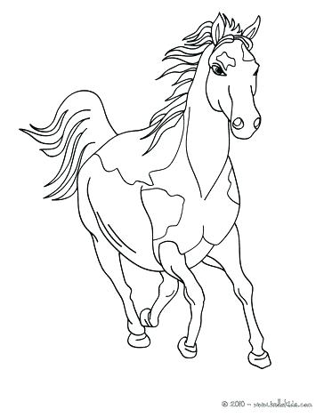 364x470 Coloring Page Of A Horse Coloring Horse Pages Horse Horse Online