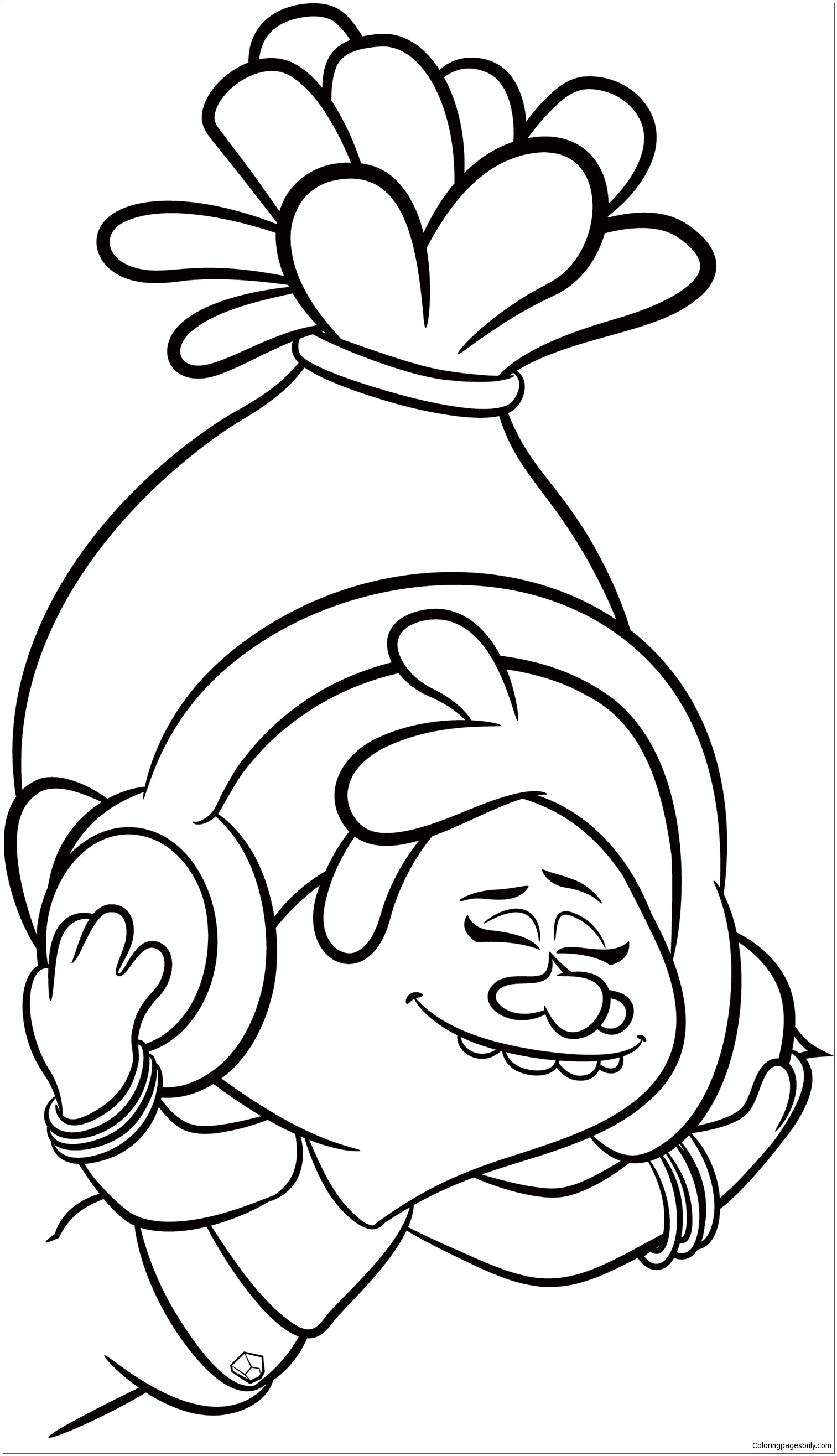 1513x2631 Trolls Movie00 Troll Face Coloring Pages
