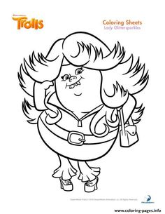 236x305 (Free Coloring Pages Trolls