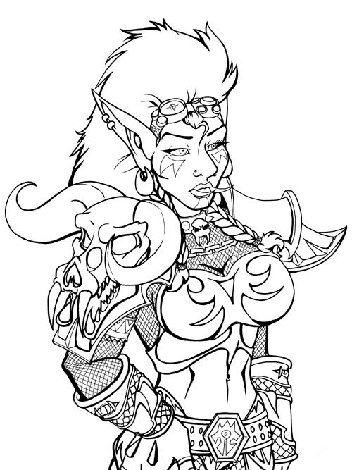 500x667 Troll Hunter Vs2.0 By Lizardbeth Coloring Pages