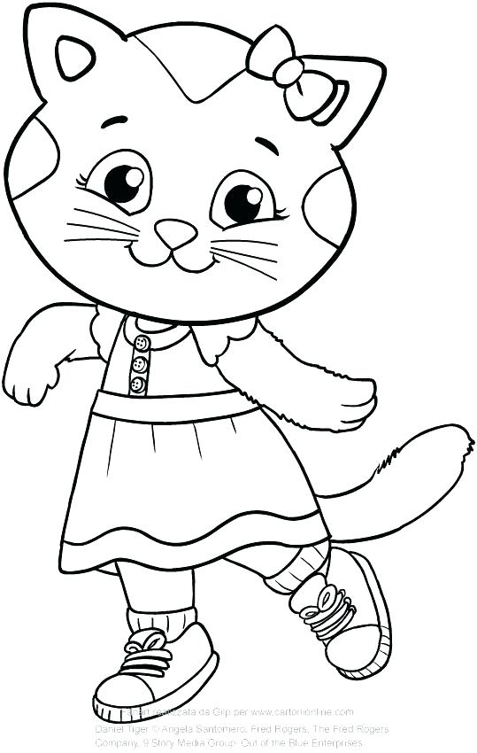 539x850 Daniel Tiger Color Pages