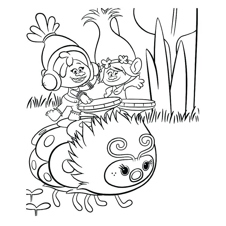 736x736 Trolls Coloring Pages Branch As Well As Top Trolls Coloring Pages