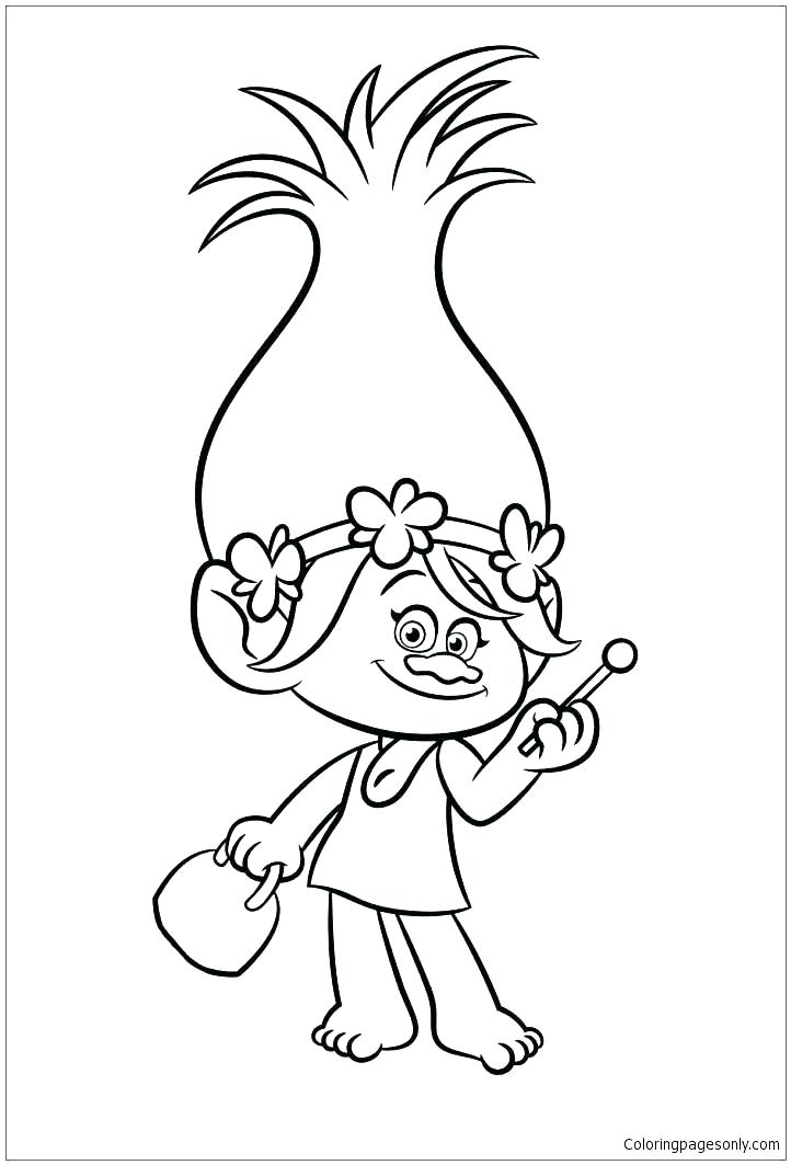 722x1063 Trolls Coloring Pages Trolls Dazzle Pixie Trolls Coloring Pages