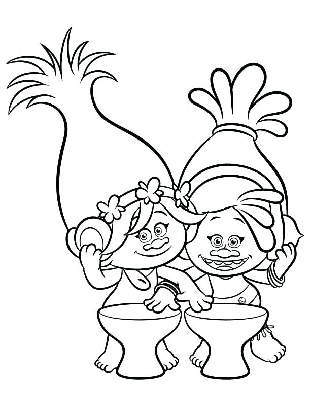 615x820 Trolls Pictures To Print As Well As Branch And Poppy Trolls