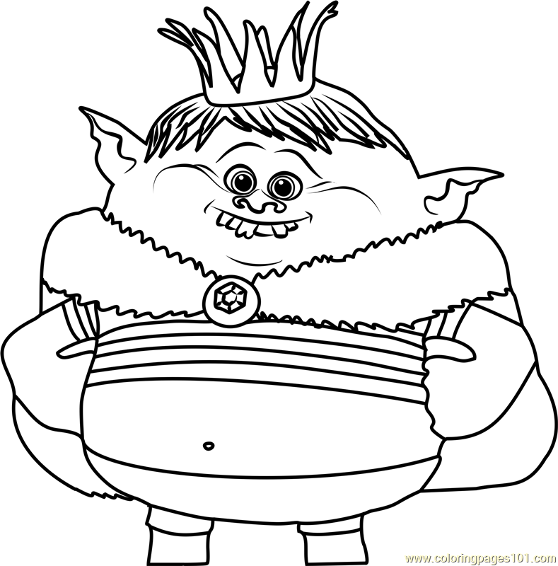 789x800 Free Trolls Coloring Pages 14