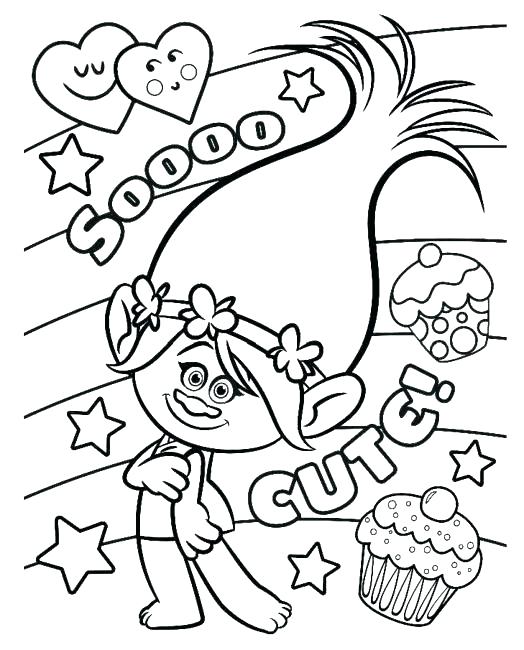 524x650 Troll Coloring Pages