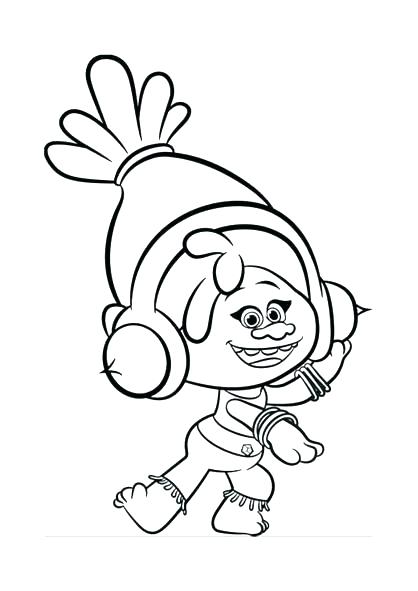 418x591 Trolls Coloring Page Printable Coloring Page Trolls Trolls
