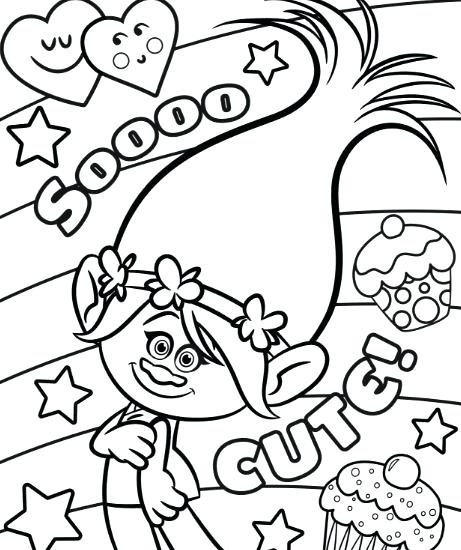 461x550 Trolls Coloring Pages Guy Diamond