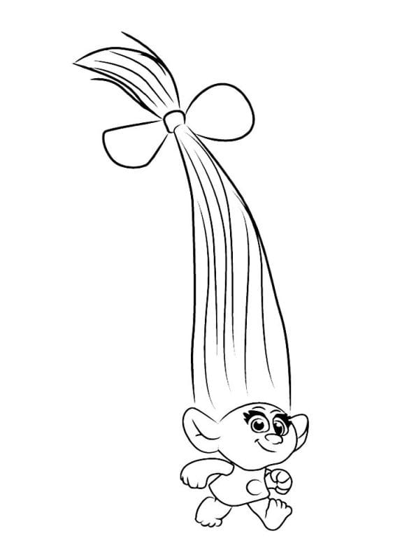 Trolls Movie Coloring Pages