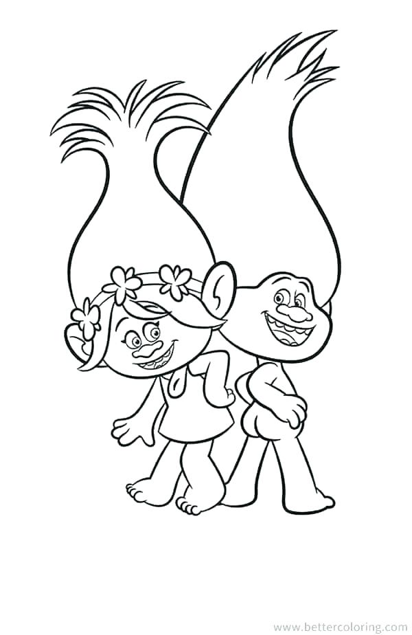 600x924 Billy Goats Gruff Worksheet Trolls Coloring Pages Printable Free
